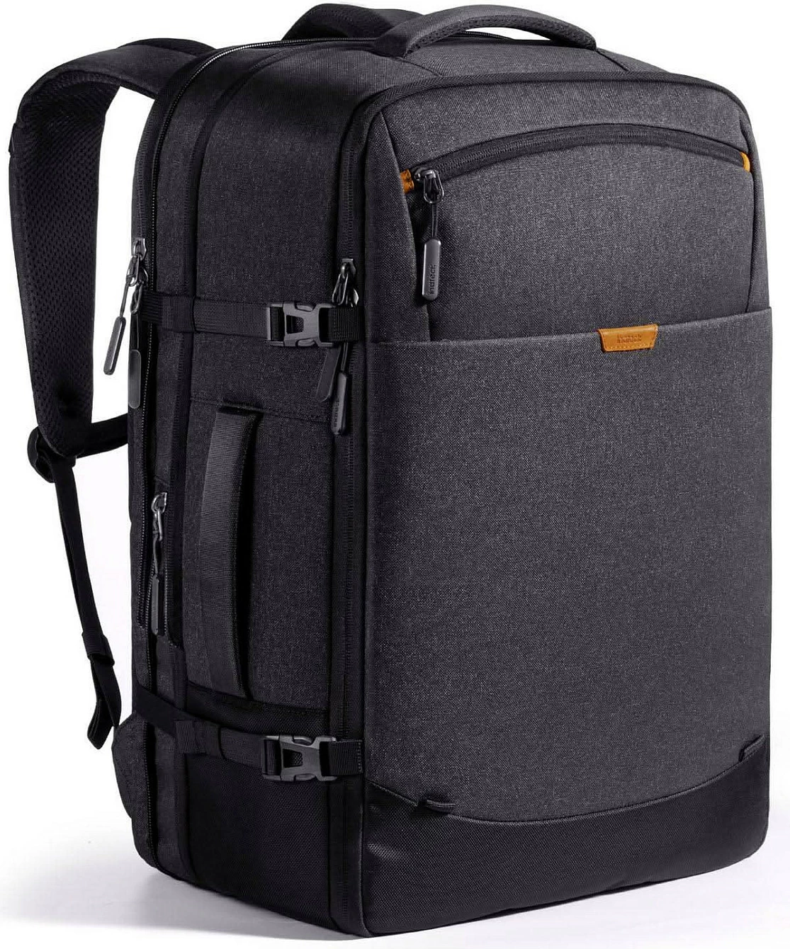 Çantë shpine Inateck BP03006, për laptop 17.3", 46L, e zgjerueshme, e zezë