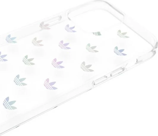 Mbështjellës Adidas OR SnapCase ENTRY për iPhone 13 Pro Max 6.7", shumëngjyrësh, transparent