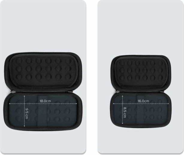 Kasë për hard disk UGREEN 50274 2.5\", EVA, rezistente ndaj goditjeve dhe spërkatjeve, 18 x 9.5 x 5.5 cm, e zezë