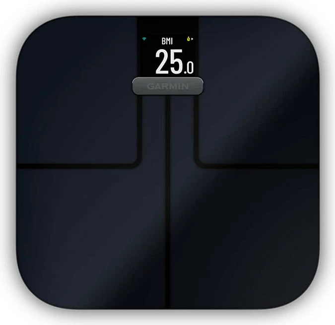 Peshore inteligjente Garmin Index S2, analizë trupore, Wi‑Fi/Bluetooth, 181.4 kg, e zezë