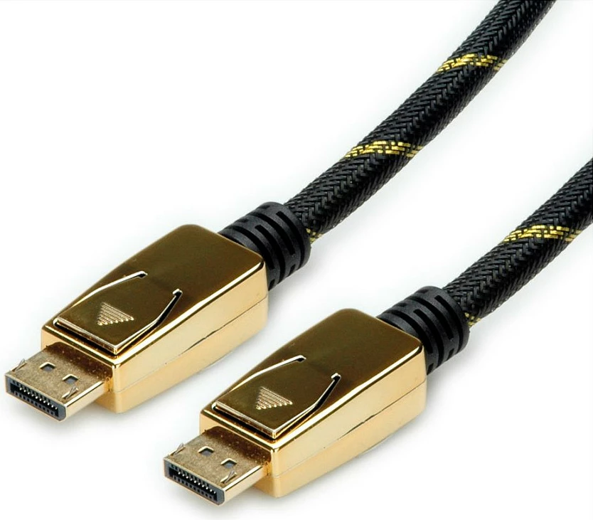 Kabllo DisplayPort ROLINE 11.04.5922, 3m, DP 1.4, 8K@60Hz, e zezë/ari