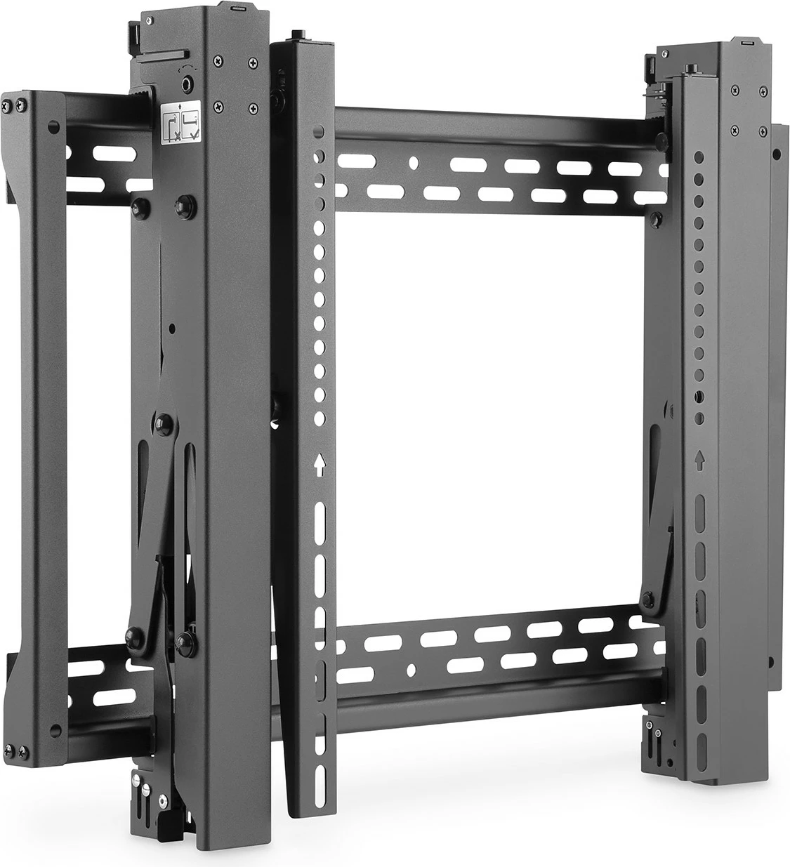 Mbajtës muri për ekran Digitus DA-90446, pop-out, 45-70 inç, çelik, i zi