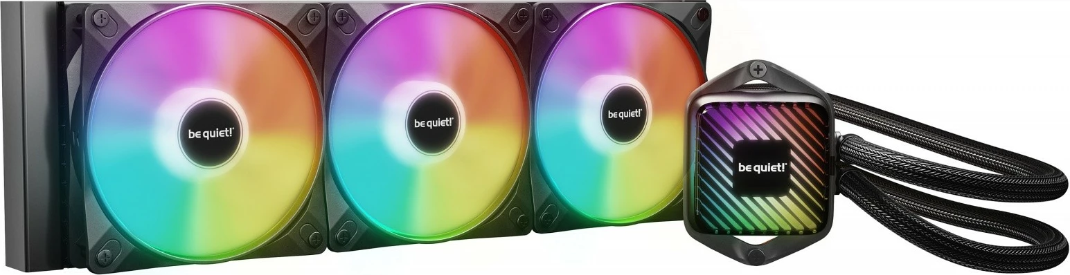 Ftohës me lëng për CPU Be quiet! Pure Loop 3 LX 360mm, ARGB, 3 ventilatorë