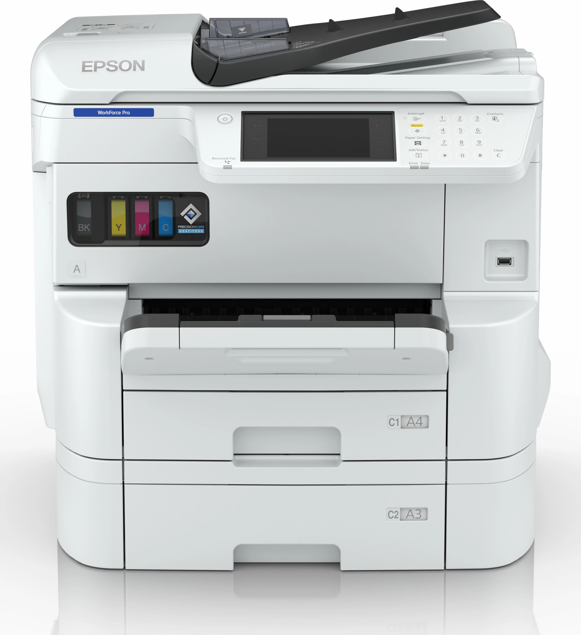Multifunksional Epson Workforce Pro EM-C7100DWF, Wi-Fi, A3/A4, i bardhë