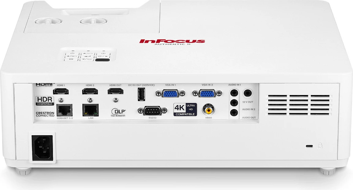 Projektor InFocus IN1069SL, Laser DLP, WUXGA 7000 ANSI lumens, 3D, 3x HDMI 2.0, i bardhë