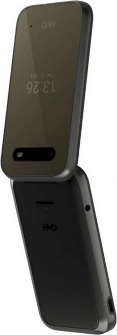 Celular HMD 2660 Flip TA-1711, Dual SIM, 128MB, 64MB RAM, e zezë