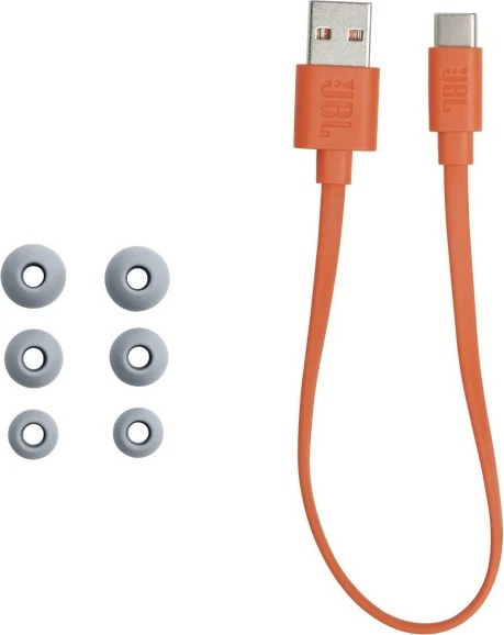Kufje JBL Endurance Run 2, sportive, in-ear, të bardha