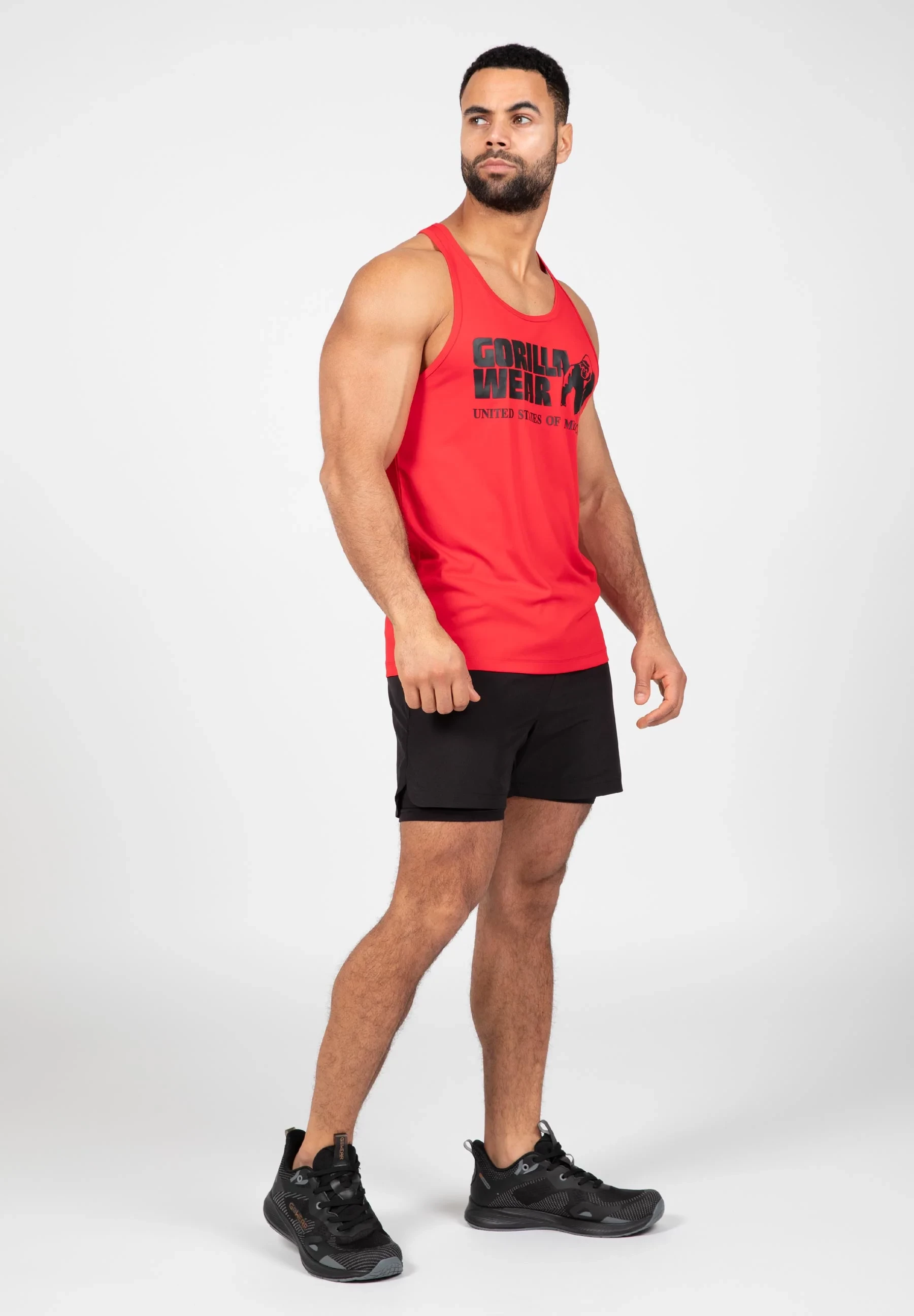 Classic Training Tank Top (Red) [Madhësia: 2XL]