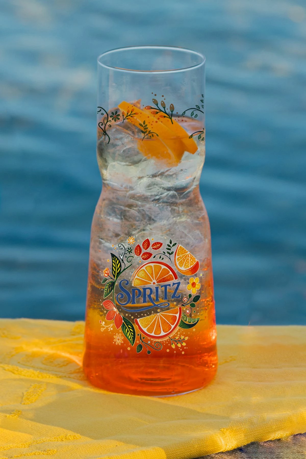 Set shishe prej qelqi (3 copë), Hermia Concept, për koktejle