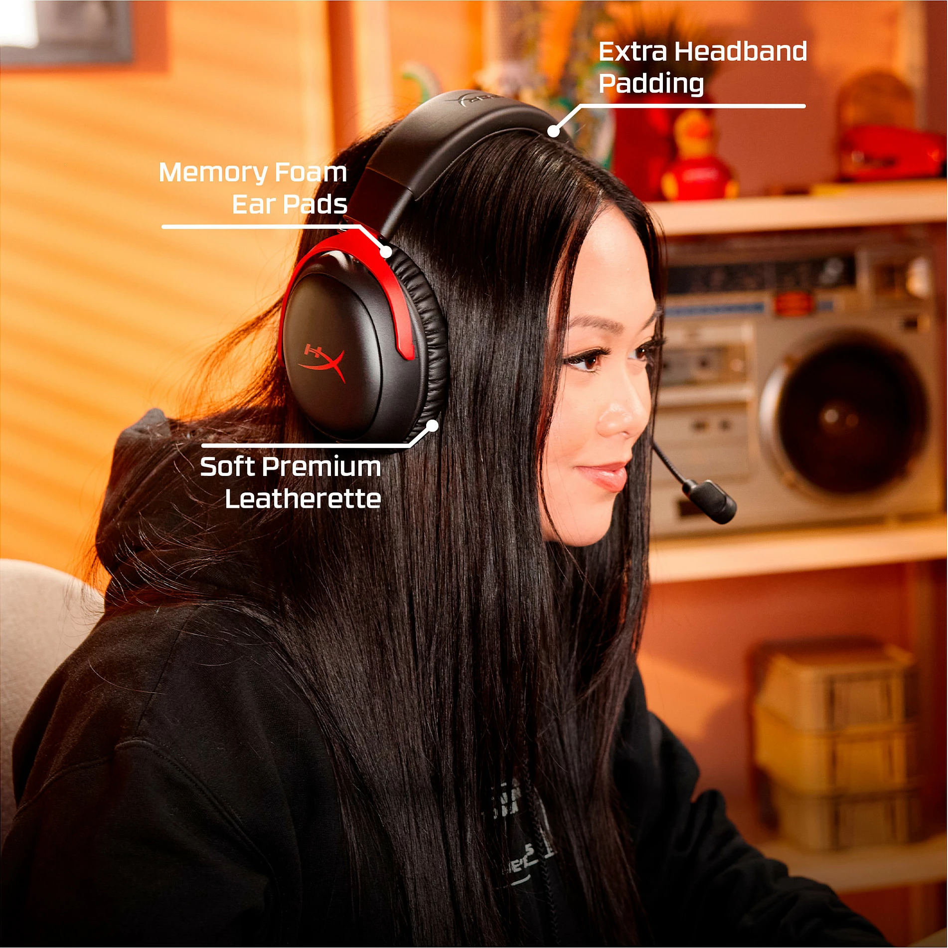 Kufje HyperX Cloud III S Wireless Gaming Headset, Bluetooth 5.3, 120h, të zeza