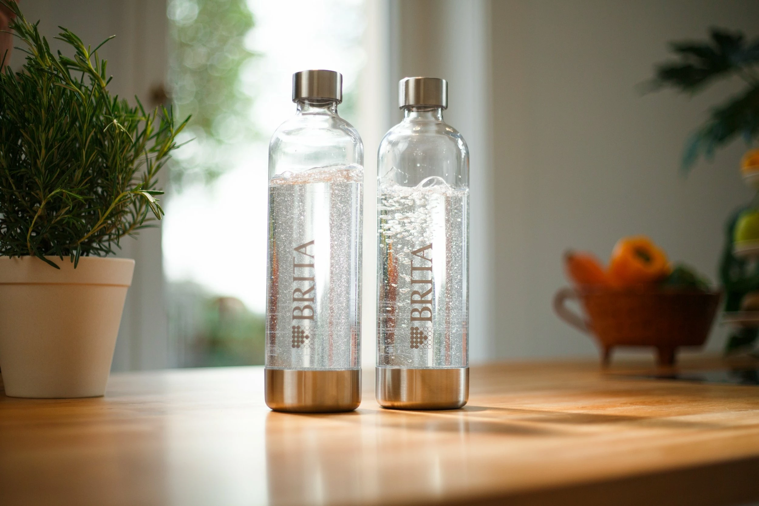 Shishe për karbonizator Brita sodaONE 0.8L, 2 copë