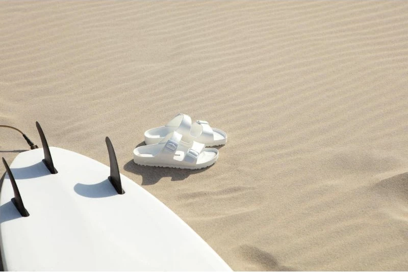 Flip-Flops Birkenstock unisex, të bardha