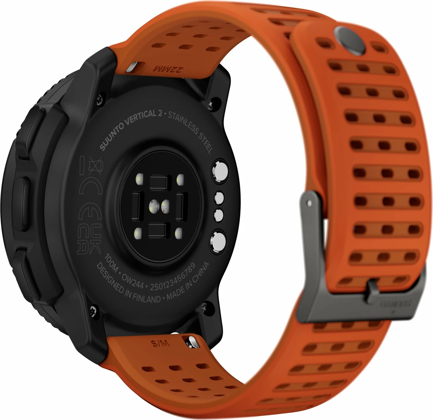 Smartwatch sportive Suunto Vertical 2 Canyon SS051206000, AMOLED 1.5\", GPS, 10 ATM, portokalli