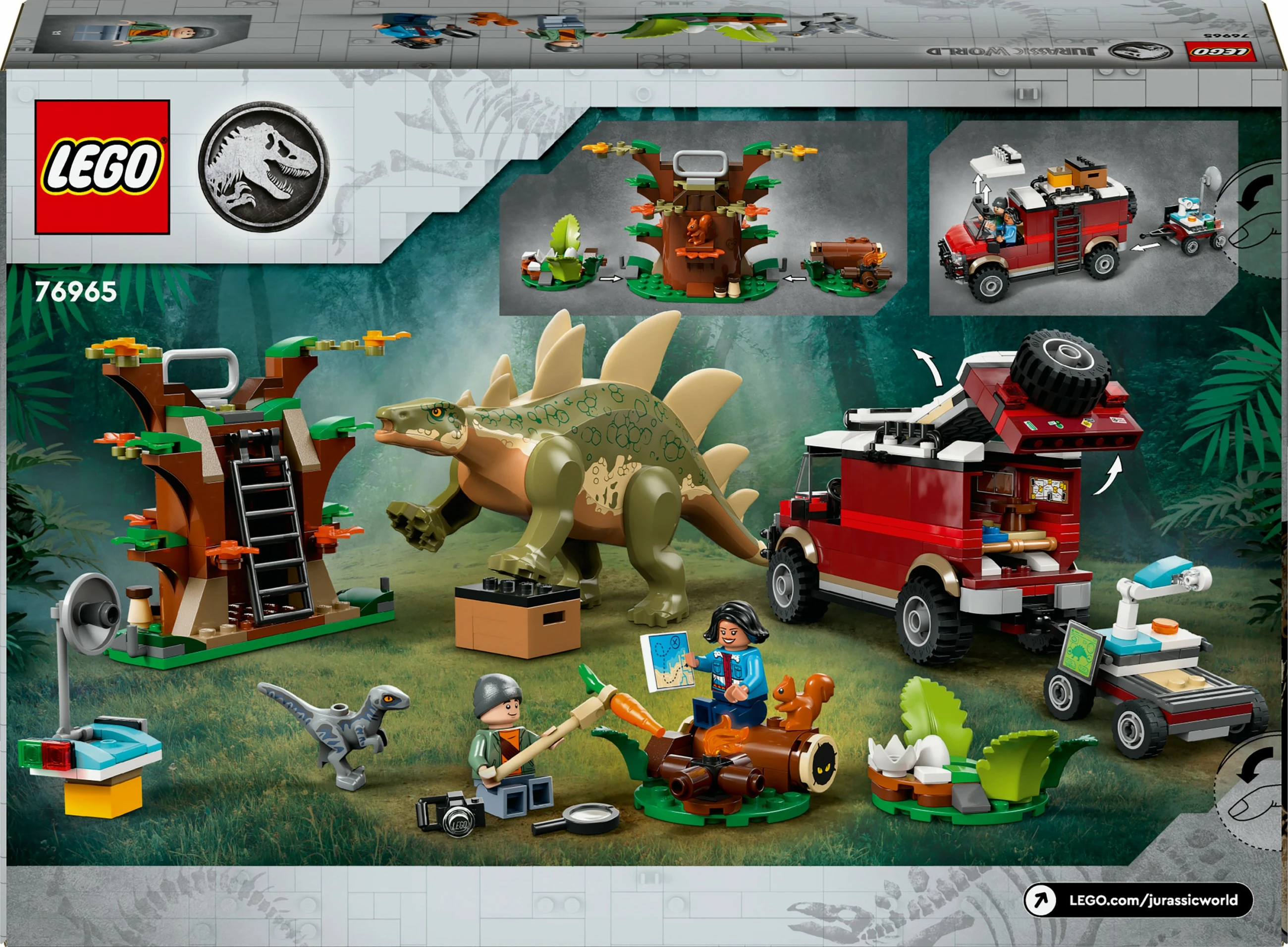 Set ndërtimi LEGO Jurassic World 76965, 420 pjesë, multikolor