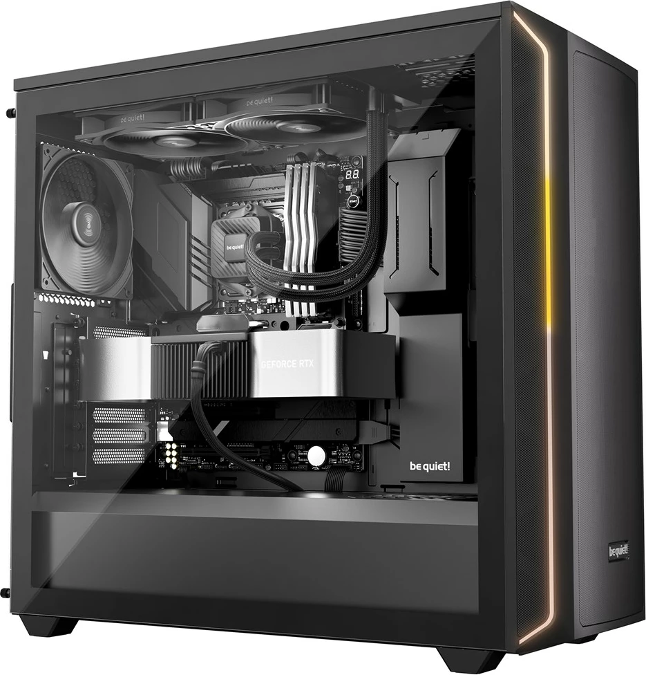 Ftohës procesori me ujë BE QUIET! PURE LOOP 3, 12 cm, i zi