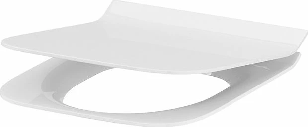 Kapak WC Cersanit Crea K98-0178, duroplast antibakterial, soft-close, i çmontueshëm, 42.6 x 35.3 cm, e bardhë