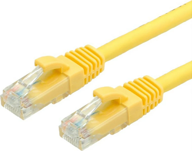 Kabllo Ethernet VALUE 21.99.1434, Cat6a, 0.3 m, RJ-45, 10GbE, e verdhë
