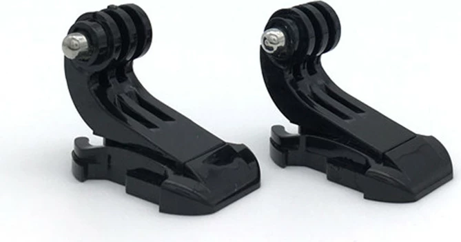 Mbajtës gjoksi për kamera sportive, Hurtel, 360° tripod rrotullues, qëndrim telefoni, i rregullueshëm, e zezë