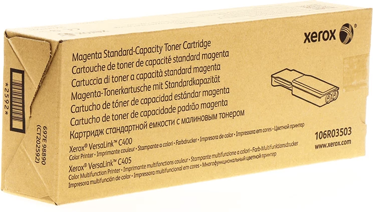 Toner, Xerox, 106R03503, kapacitet standard 2500 faqe, Magenta