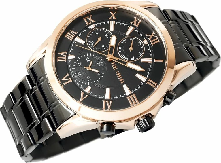 Orë dore për meshkuj Paul Lorens, e zezë