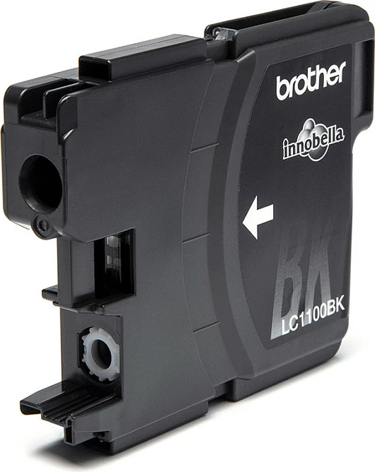 Toner Brother LC1100BK, 450 faqe, Paketë e vetme, E zezë