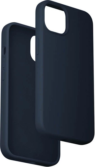 Mbështjellës Vention KUFL0-20 për iPhone 15 Plus, silikon, MagSafe, kaltër