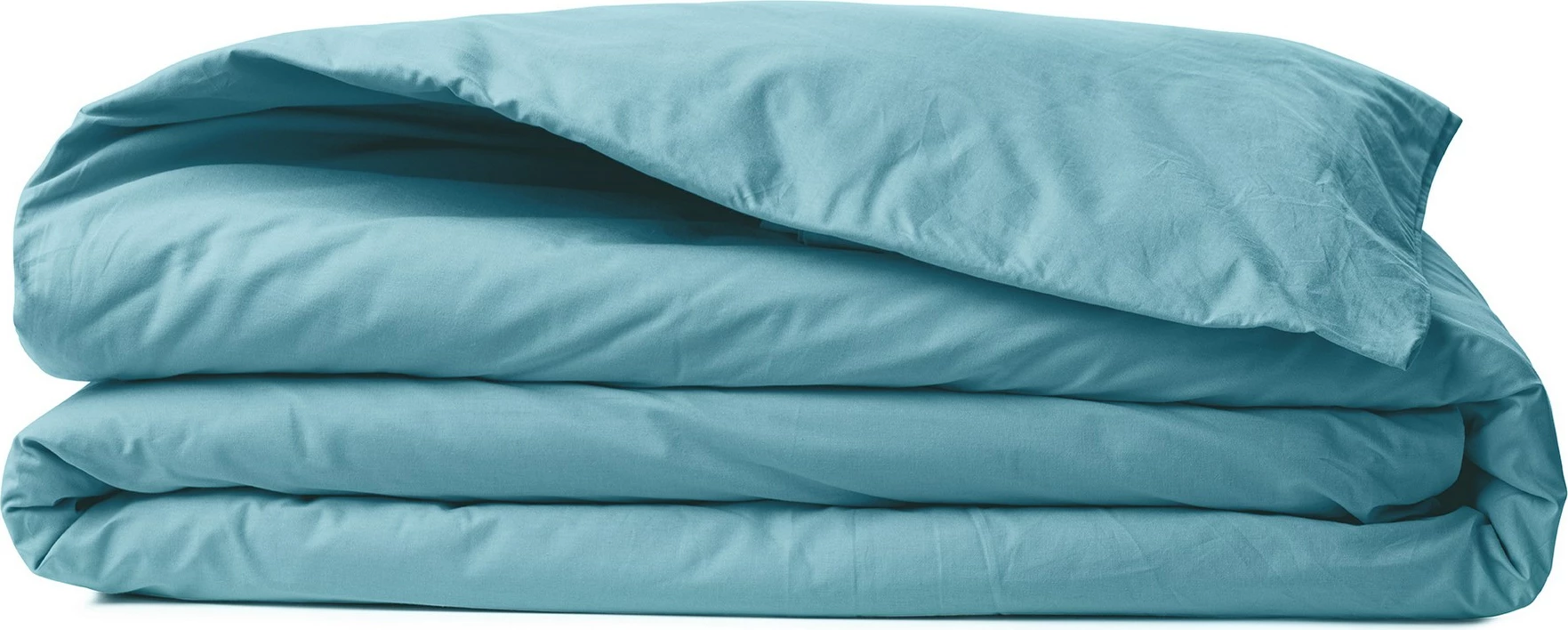Mbulesë jorgani king size Ranforce, ngjyrë petrol blue, L'essentiel, 240x220cm