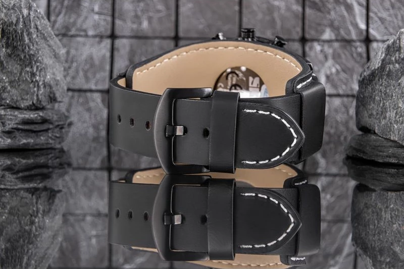 Orë dore për meshkuj Skmei, e zezë