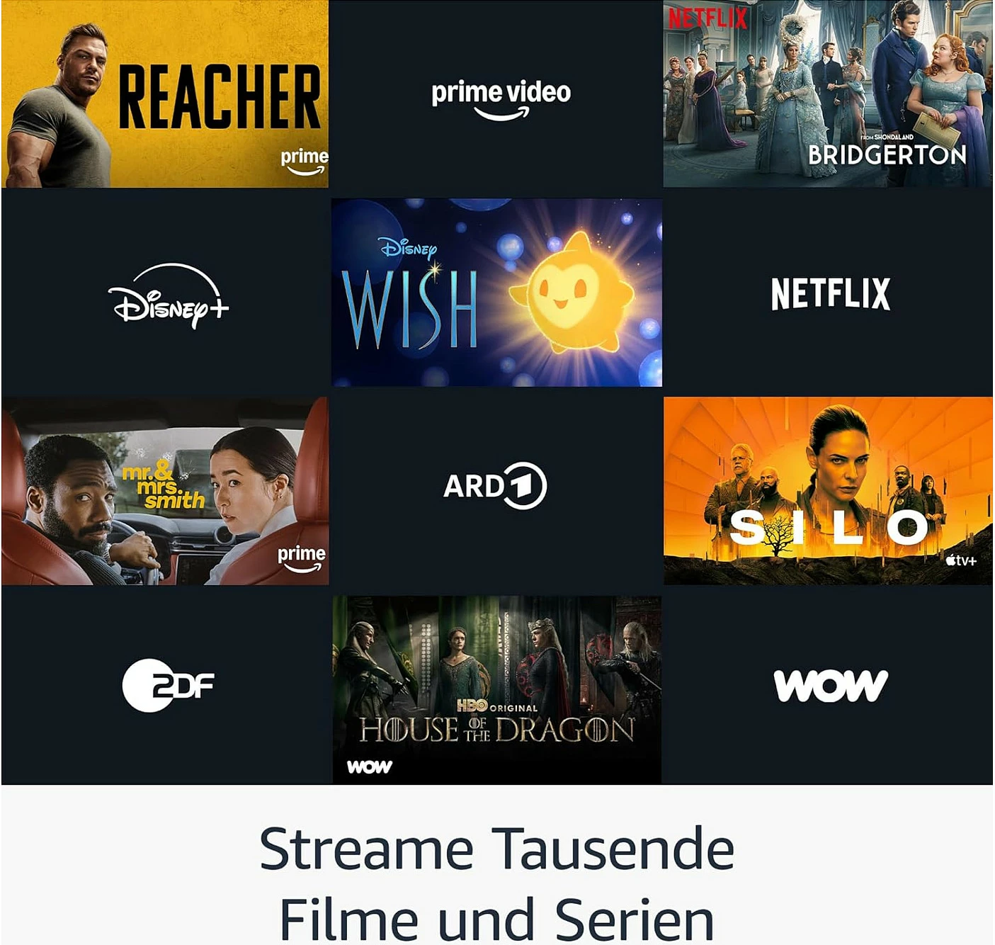 Media player Amazon Fire TV Stick 4K Plus, 8GB, Wi‑Fi 6, 4K UHD, i zi