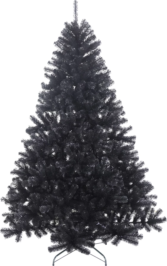 Pemë e zezë artificiale për Krishtlindje, 150x150x210 cm