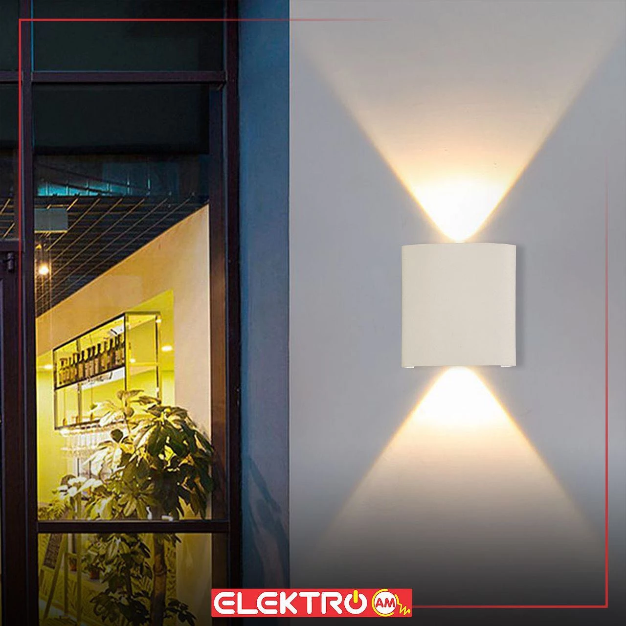 Anesore muri LED 2w 236/2 WH