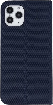 Mbështjellës flip ONASI Moon për iPhone 11 Pro, me magnet, me xhep karte, blu