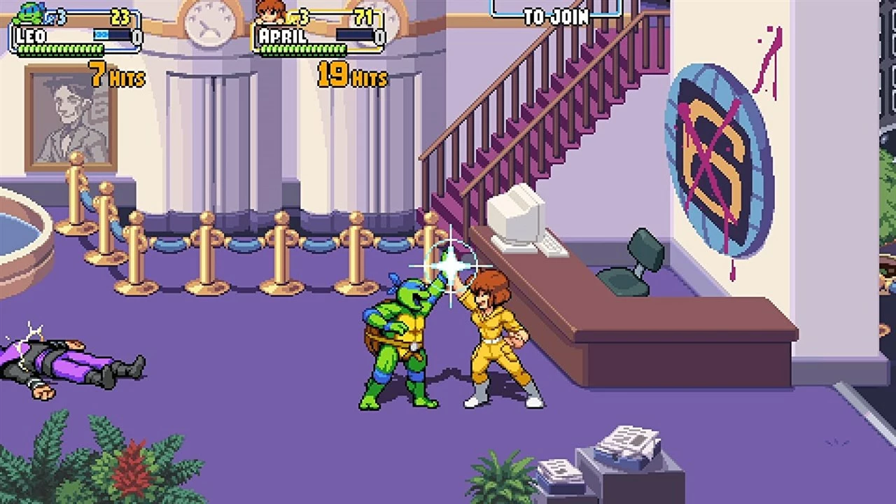 Lojë për PlayStation 5 Merge Games Teenage Mutant Ninja Turtles: Shredder's Revenge, PEGI 12, set me udhëzues xhepi + zinxhir çelësash