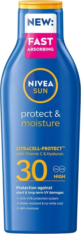 Losion për diell Nivea Protect & Moisture SPF30, 200ml