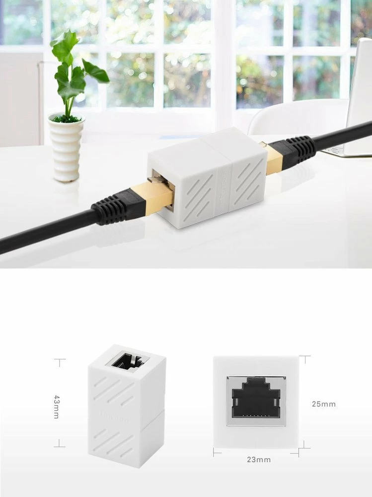 Lidhës rrjeti Ugreen RJ45 Cat 7, 20311, i bardhë