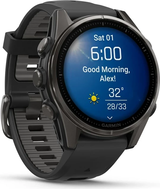 Smartwatch Garmin fenix 8, 43 mm, 32 GB, AMOLED, i zi