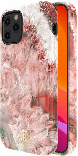 Mbështjellës Kingxbar Agate Series për iPhone 12 mini, Kuq