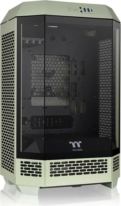 Kasë Thermaltake The Tower 300, Micro Tower, Matcha Green