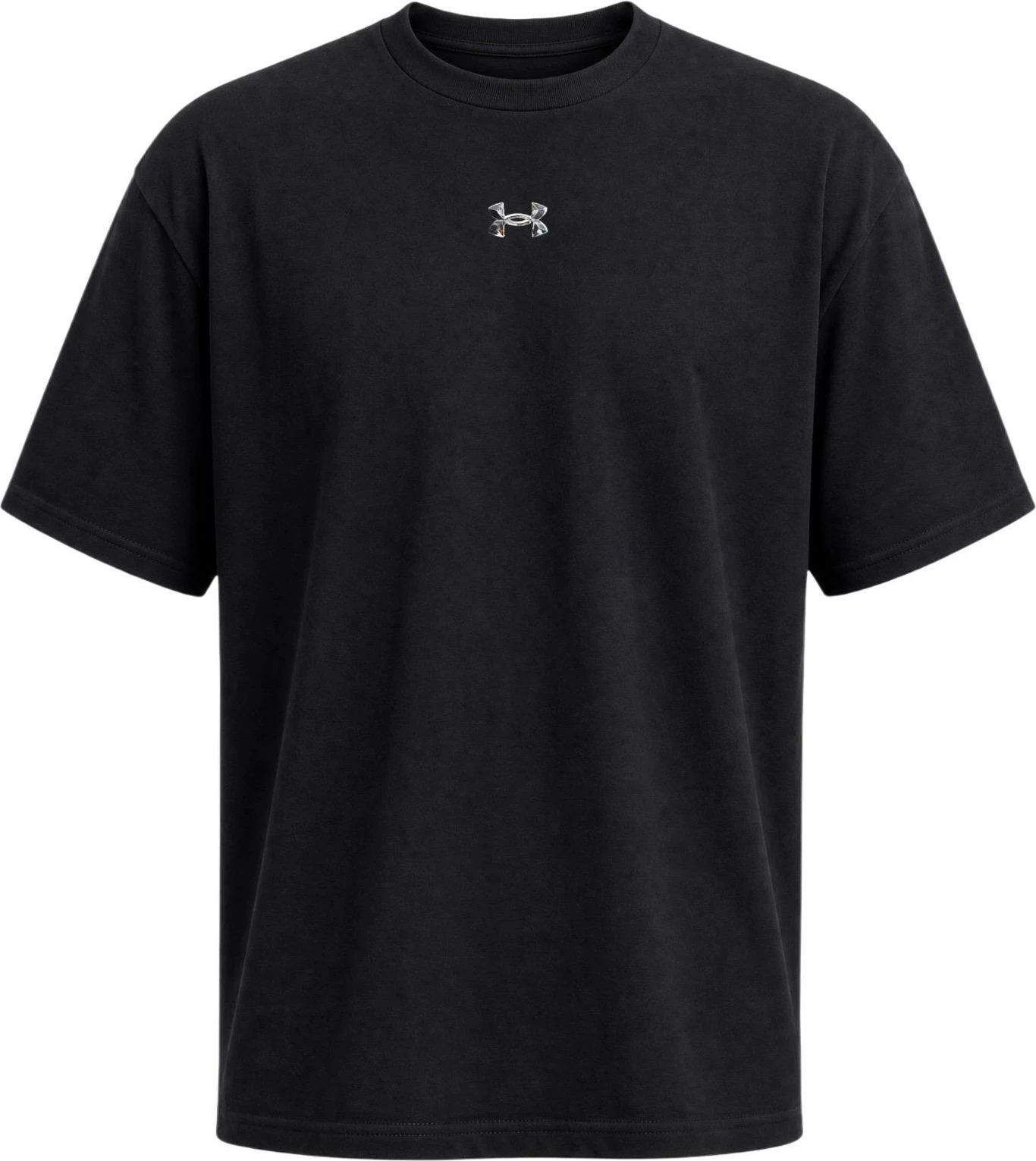 Maicë për meshkuj Under Armour UA M HWT Metal Logo SS 77-6013618, e zezë [Madhësia: XL]