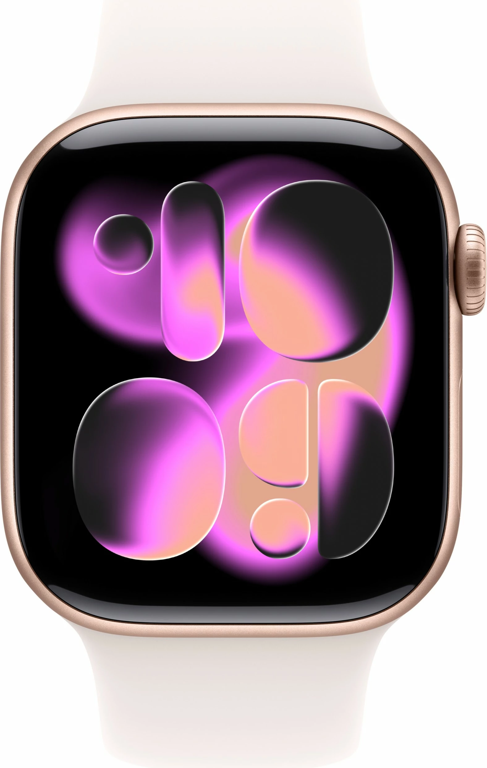 Smartwatch Apple Watch S11 Aluminium Cellular 42mm rosegold sportarmband blassrosa S/M