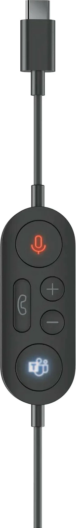 Kufje Incase Modern USB-C Headset (Designed by Microsoft), me kabllo, mikrofon boom me anulim zhurme, të zeza