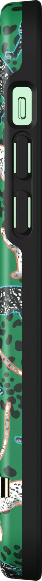 Mbështjellës Richmond & Finch 42973 për iPhone 12/12 Pro, Green Leopard
