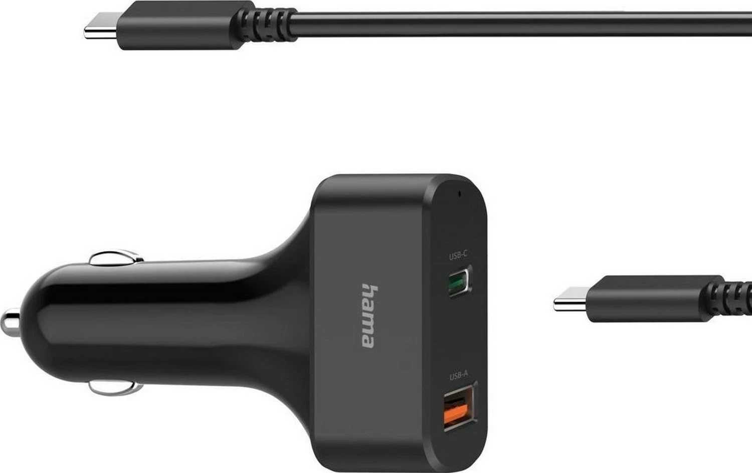 Karikues makine Hama USB-C 65W, i zi