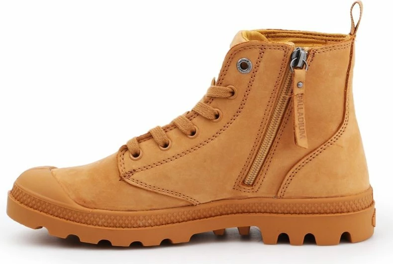 Çizme për femra Palladium, Pampa HI ZIP NBK W, ngjyrë kafe