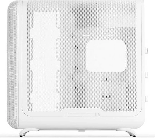 Kasë HYTE X50, Midi Tower, Tempered Glass, e bardhë