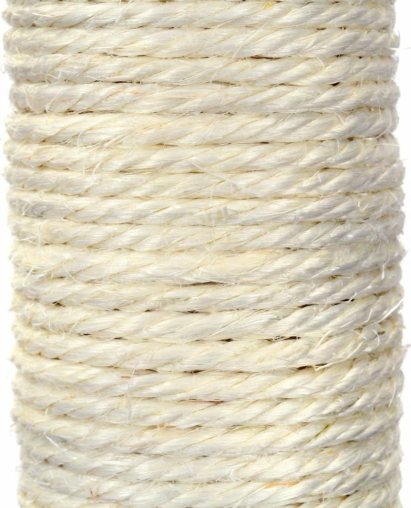 Kullë gërvishtëse për mace Funfit Universal 1808 XL me lodra, sisal natyral, gri