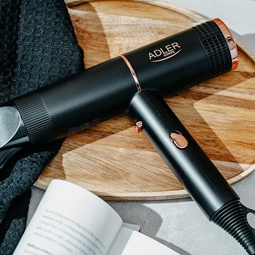 Tharëse flokësh Adler AD 2278, E zezë