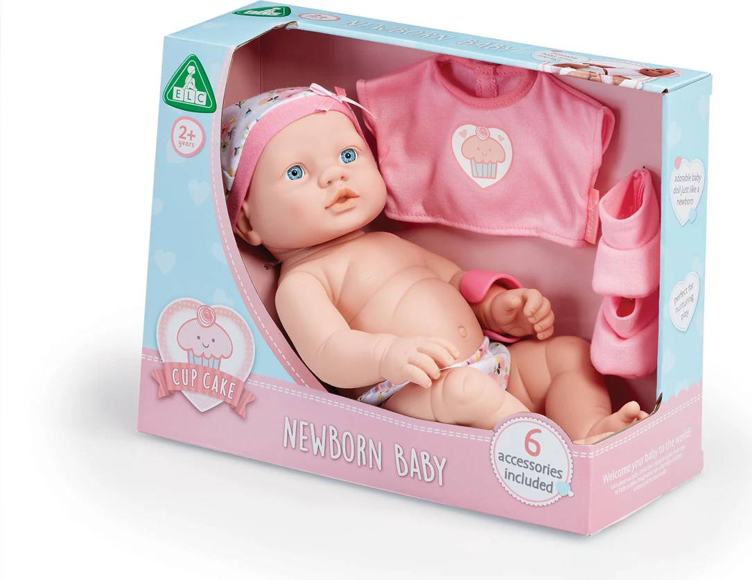 Cupcake Newborn Baby Daisy Doll