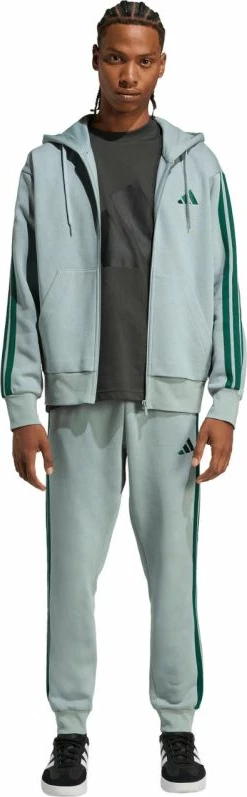 Pantallona sportive adidas Essentials 3-Stripes Fleece KD4836, mint [Madhësia: L]