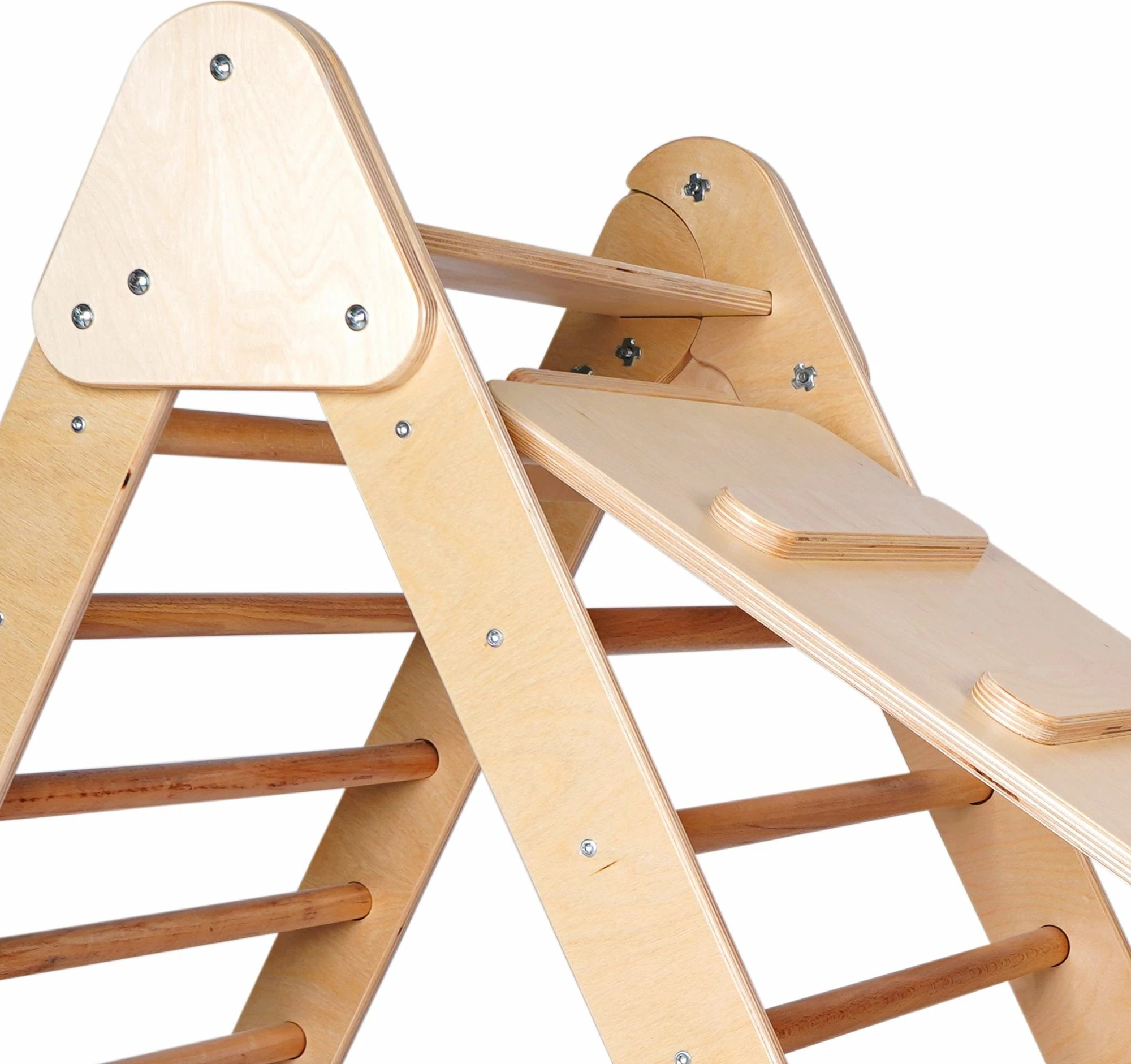 Set ngjitës për fëmijë Pikler, ngjyrë lisi, Skye Decor, BLTYZ-AKTV0148